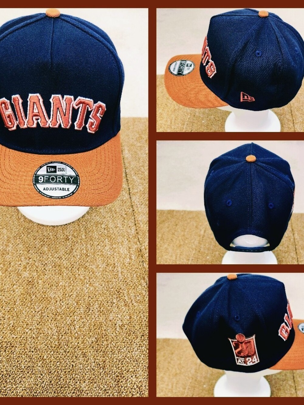 SAN FRANCISCO GIANTS MLB BASEBALL SNAPBACK HAT.